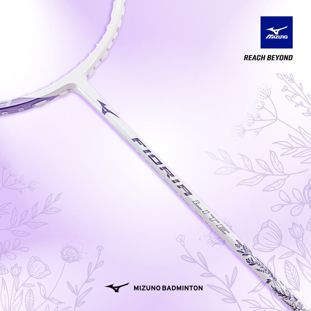 FIORIA LITE (UNSTRUNG) PEARL WHITE / LAVENDER GLOW